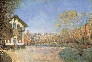 Alfred Sisley Louveciennes oil painting